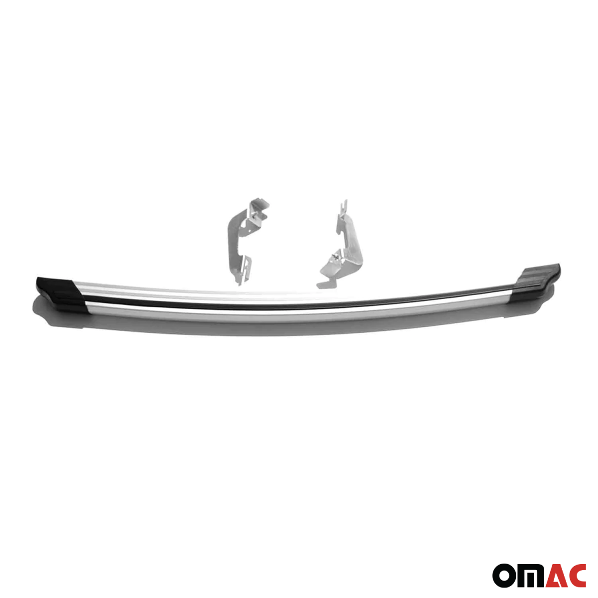 Ford Connect Rear Bumper Guard - Omac - Aluminium - Silver - 2014